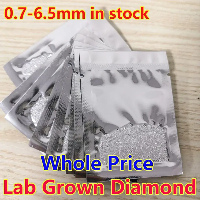 Miniature : Diamonds Synthetic Lab Gemstone Jewelry