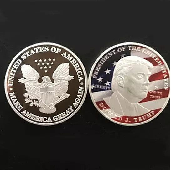 Thumbnail: Coin Donald J. Trump 1 Ounce Silver Metal President Of The United States 45th
