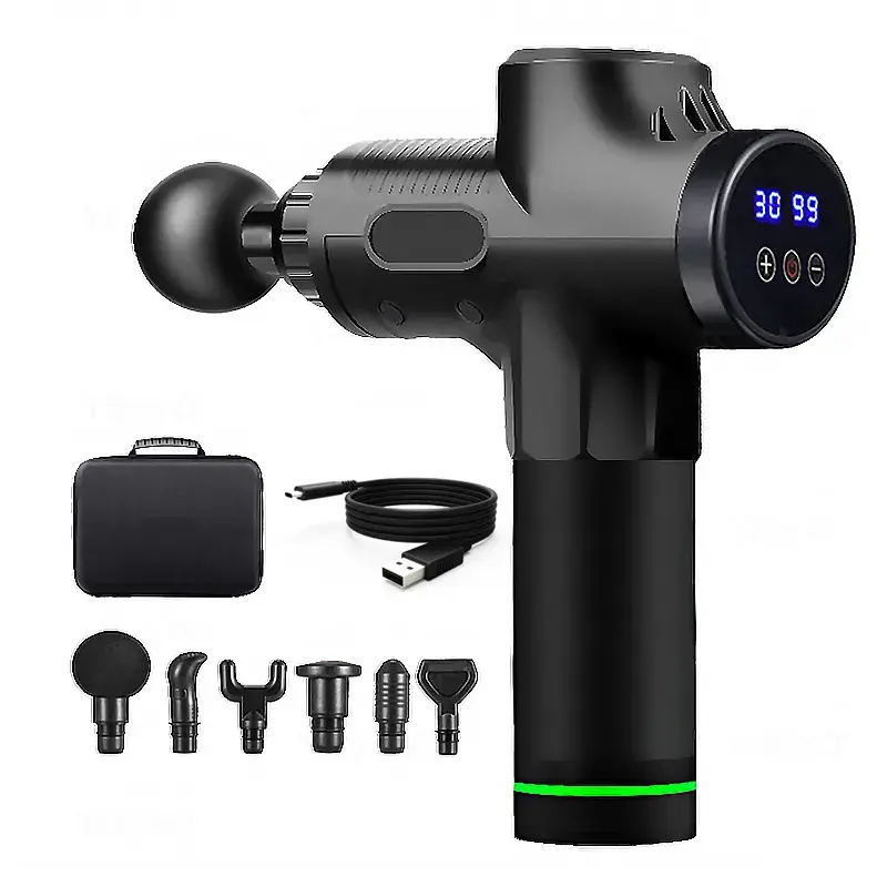 Miniatura: Massage Gun Machine Hand Held Digital Body Massager At NARPuppies.com