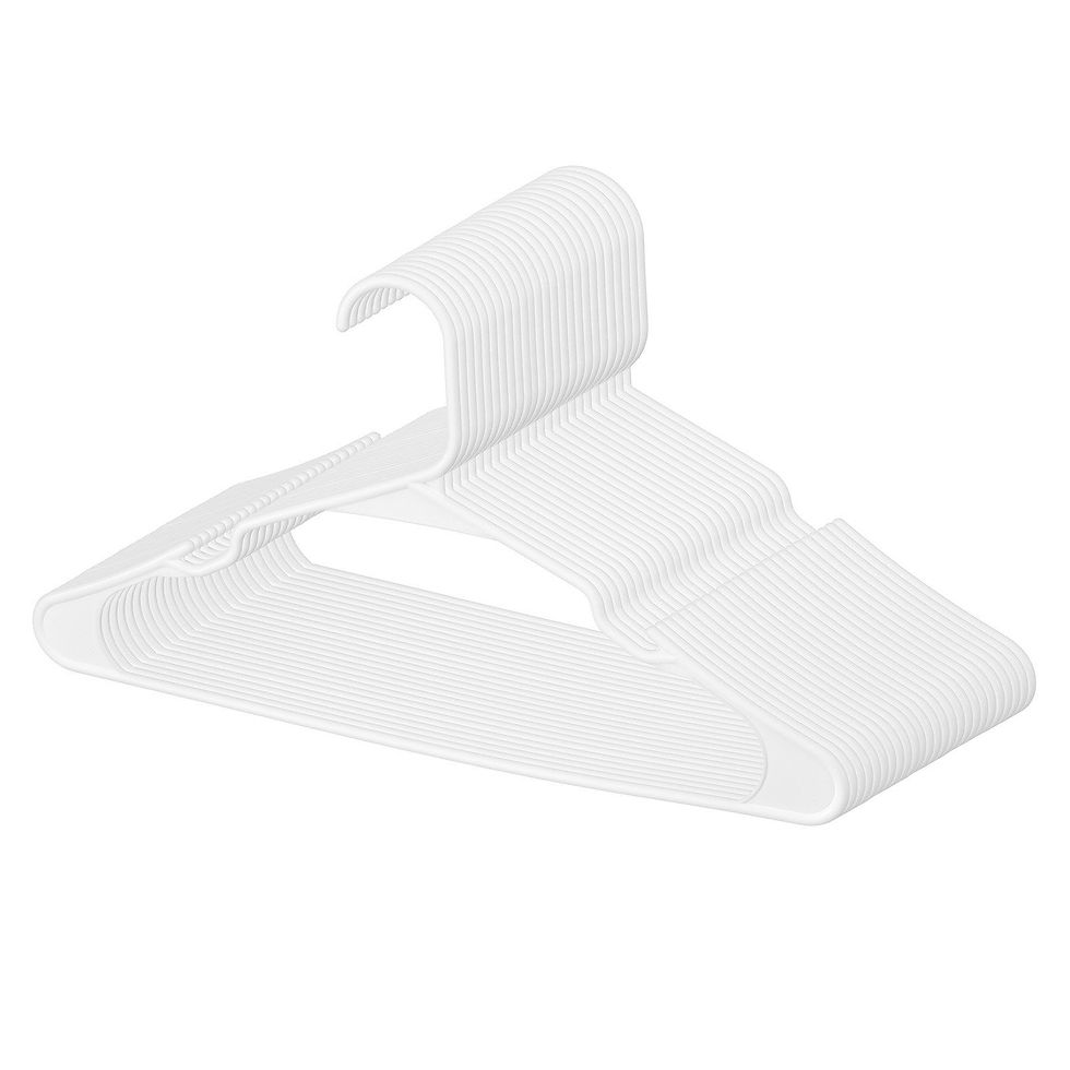 Miniatura: Hangers White Vevor 50 Pack