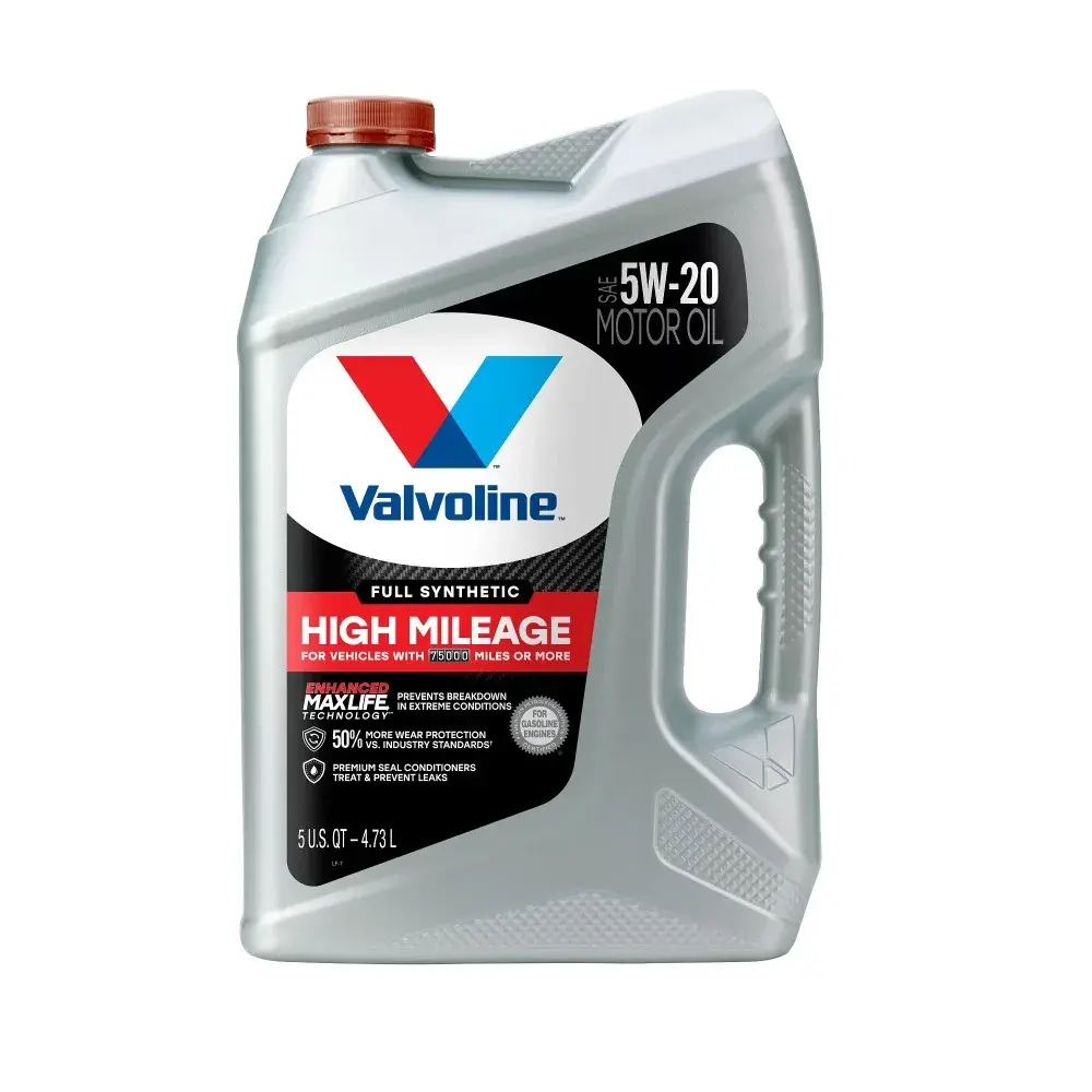 Engine Oil 5W 20 Valvoline 5 Quarts Motor Max Life