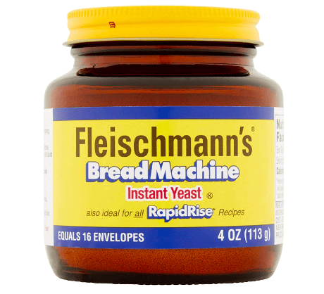 Thumbnail: Yeast Bread Machine 2 Total Jars Of 4 Ounces Fleischmann's Rapid Rise Instant