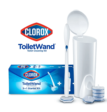 Toilet Cleaning Brush Clorox ToiletWand System Edition 