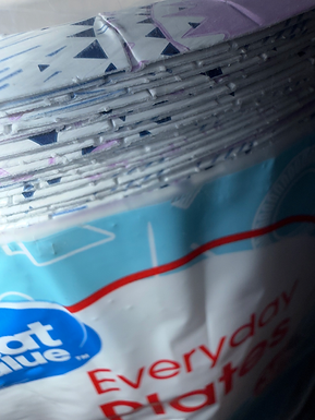 Paper Plates 300 Count Great Value Everyday Durable