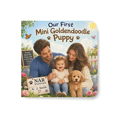 Our First Mini Goldendoodle Puppy A. J. Smith's Children's Book