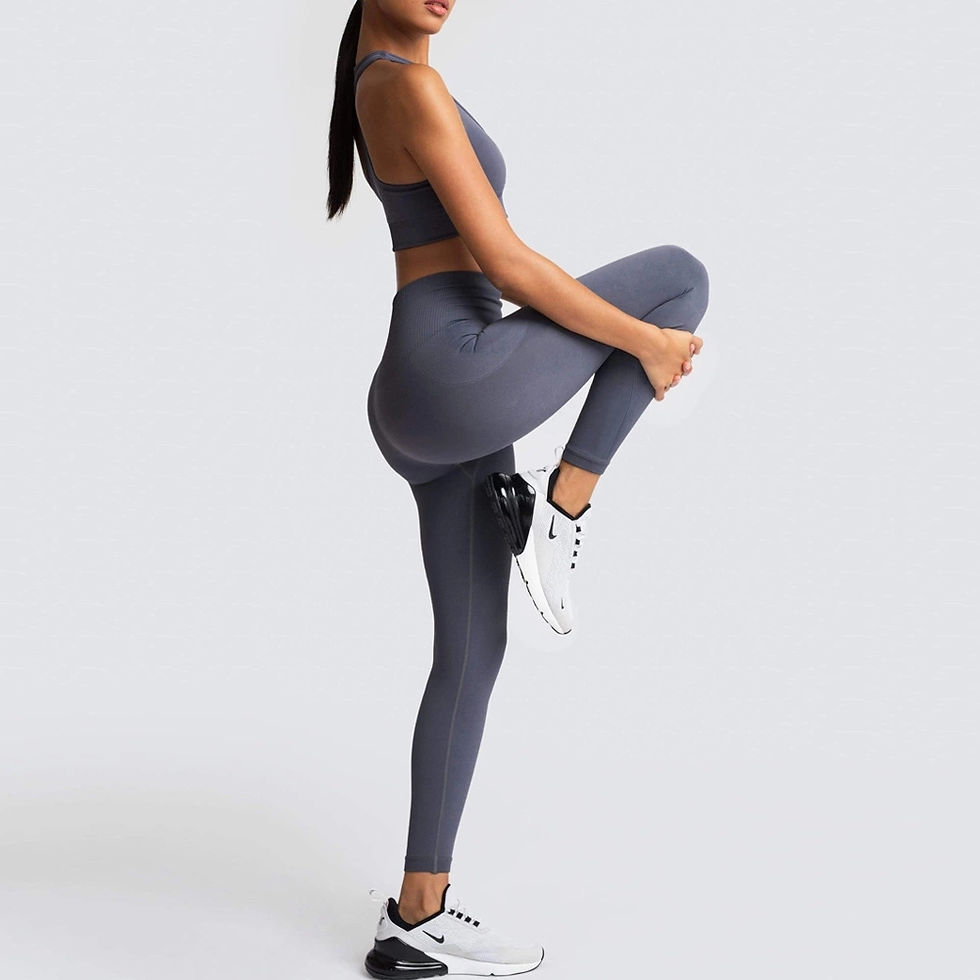 Прев'ю: Leggings Two Piece Matching Set Bra Pants At NARPuppies.com