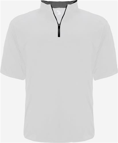 Thumbnail: Short Sleeve 1/4 zip Cage Jacket