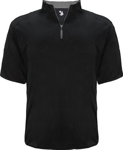 Thumbnail: Short Sleeve 1/4 zip Cage Jacket