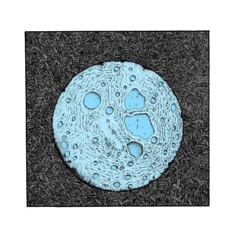 Moon scan small medium border black edit blue proposal