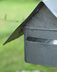 Silver Mail Box
