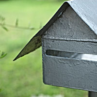 Silver Mail Box
