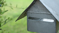 Silver Mail Box