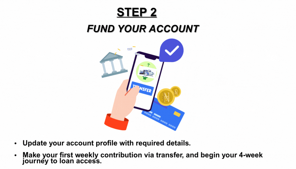 STEP 2- FUND YOUR ACCOUNT