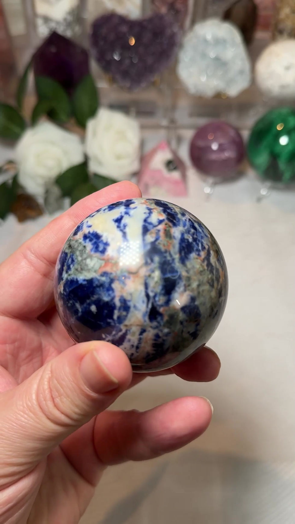 Thumbnail: Sodalite Sphere