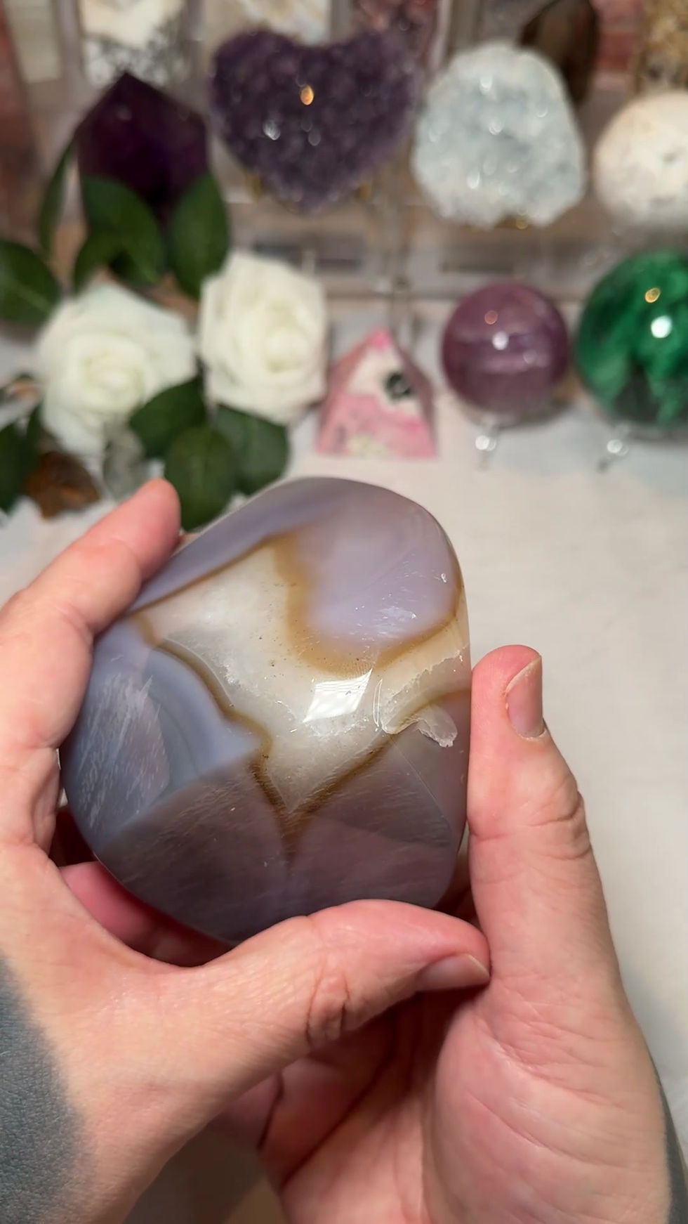 Thumbnail: Druzy Agate Freeform