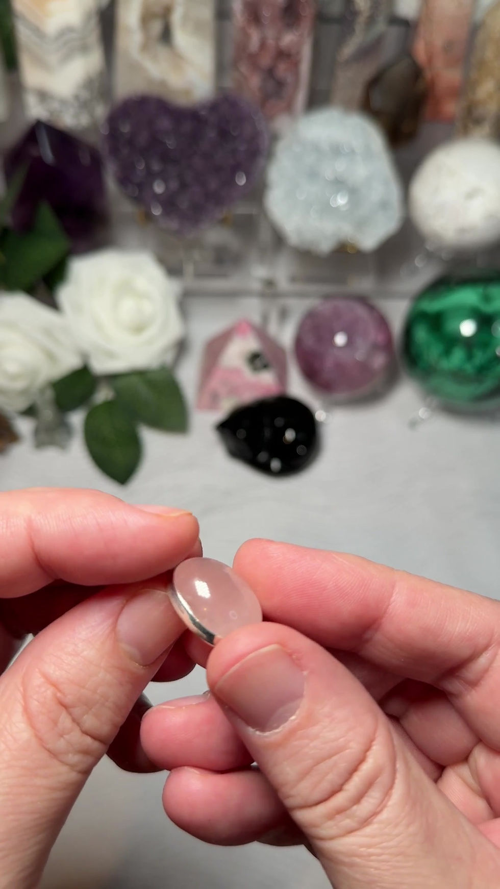 Thumbnail: Rose Quartz Pendant