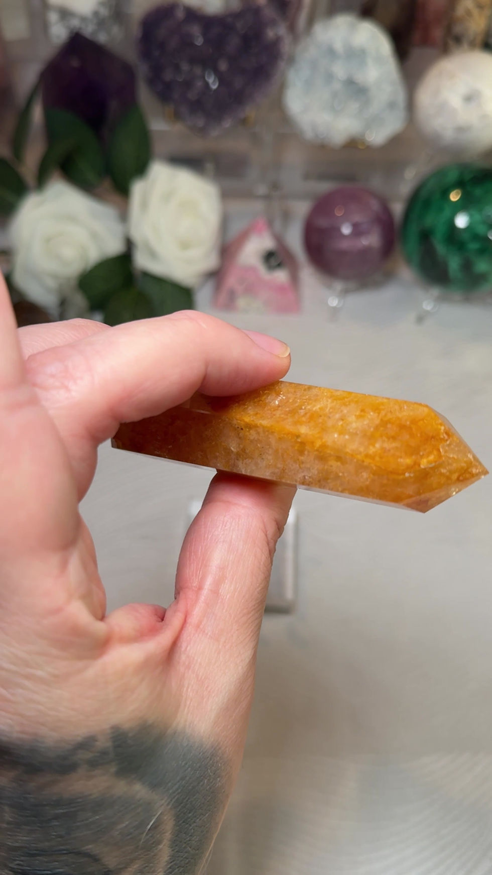 Thumbnail: Golden Healer Quartz Tower (A)