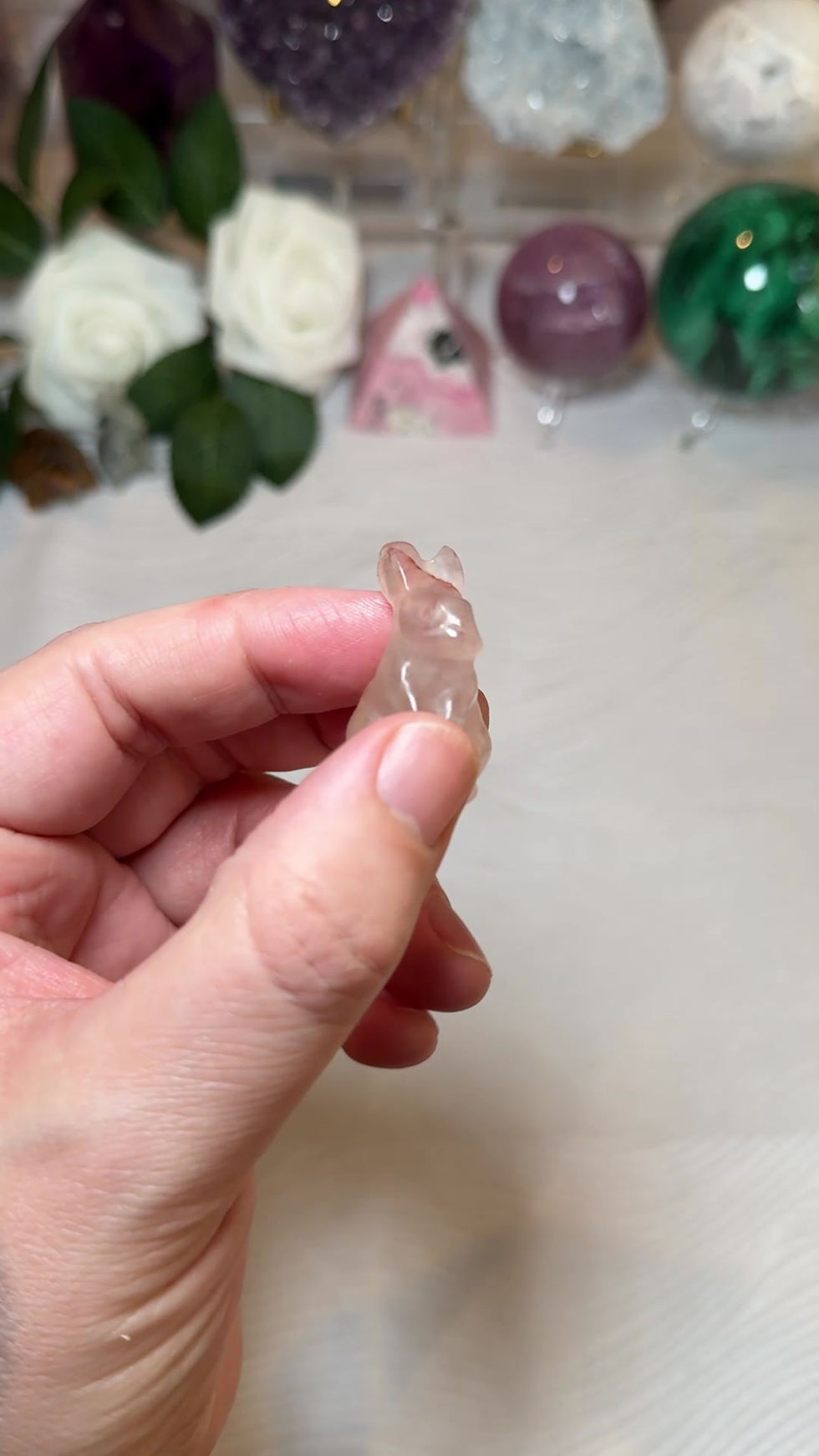 Thumbnail: Ferruginous Quartz Rabbit