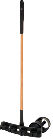 Zipper quiver with Thunderhorn wood grain rod