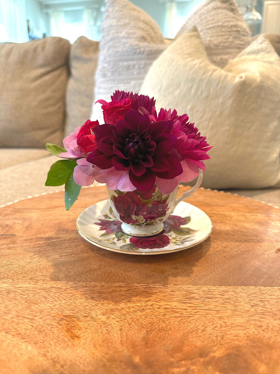 the blooming teacup