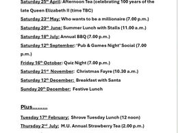 Social Calendar 2026