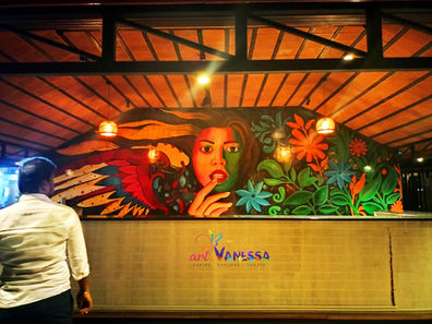 Wall art for cafes in coimbatore, Best wall artists in Coimbatore