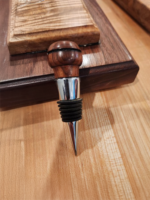 Bolivian Rosewood Bottle Stopper
