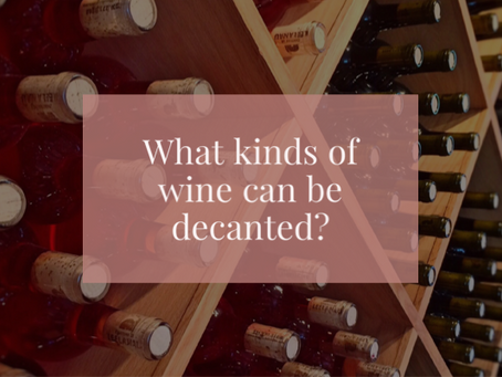 Decanting Wine - Yes, Please!