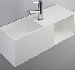 Mobile sospeso bagno in solid surface