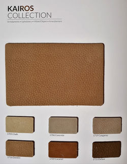 Kairos pelle bovina Nabuk pura anilina grana naturale 1
