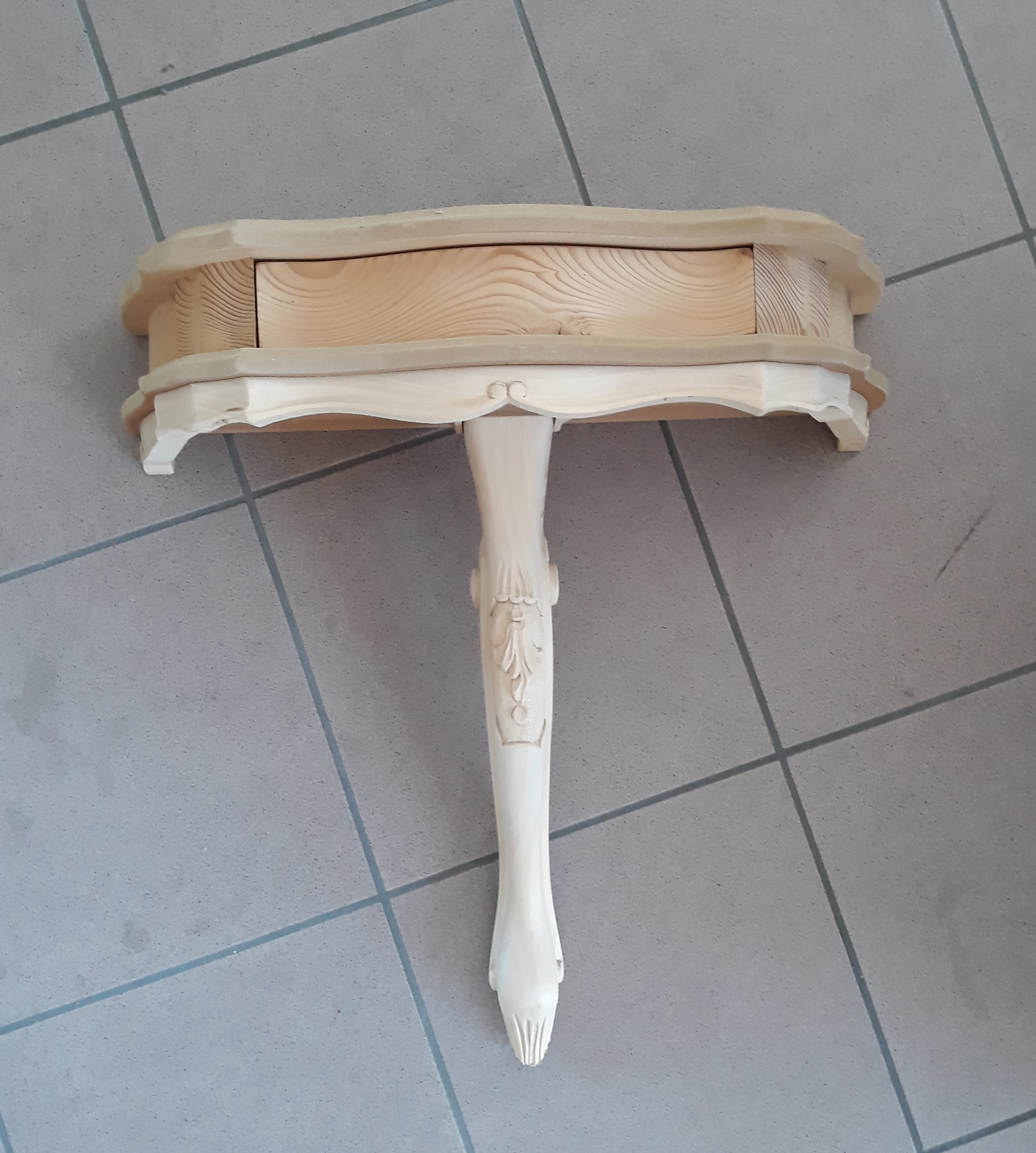 Mensola consolle cassetto