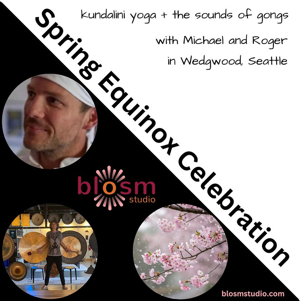 Spring Equinox Celebration with Michael and Roger