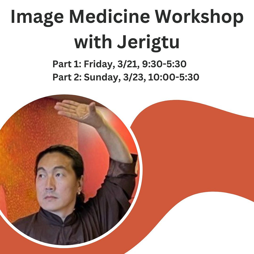 Image Medicine Workshop with Jerigtu