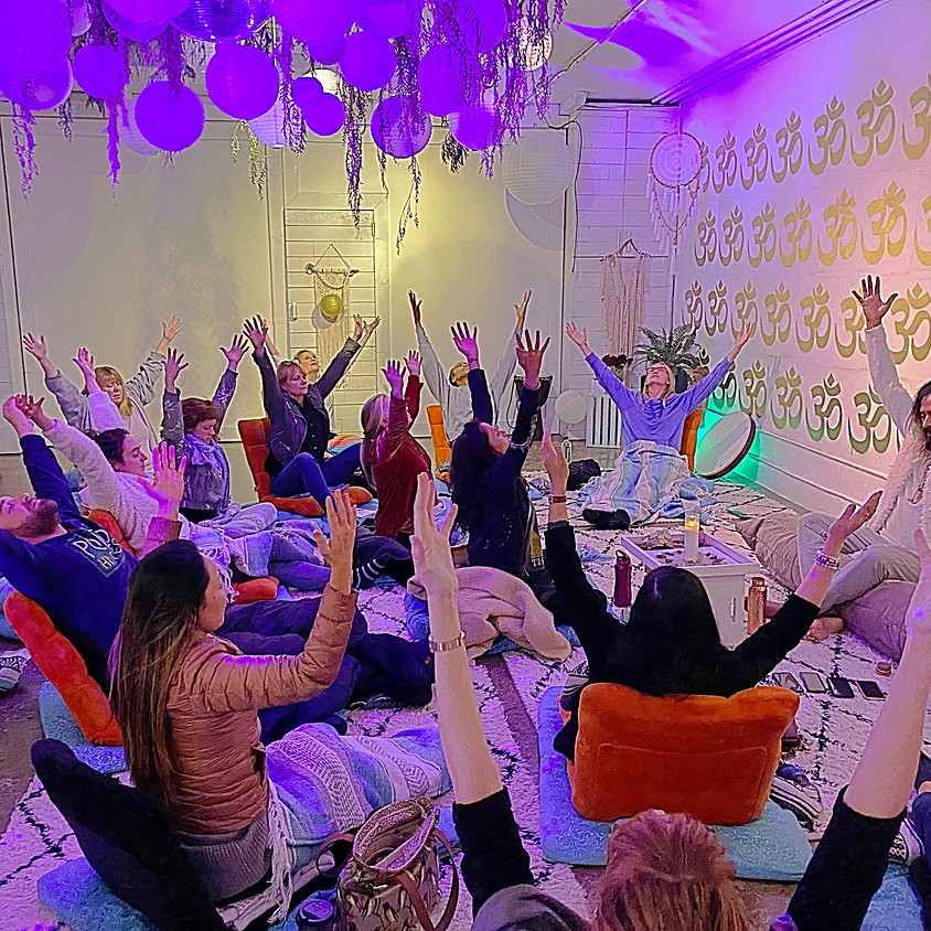Circle of Light at Ceremony Meditation