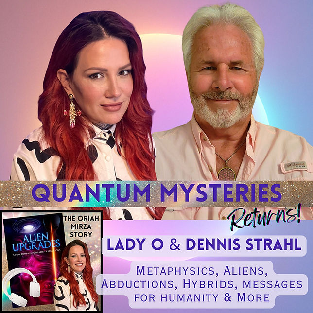 QUANTUM MYSTERIES-Shaman, Author, Podcast Creator Oriah Mirza