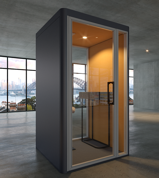 Kubikle call, single person privacy booth