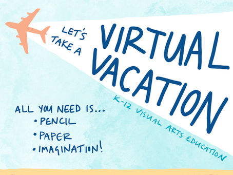 Virtual Vacation: Free Art Curriculum!