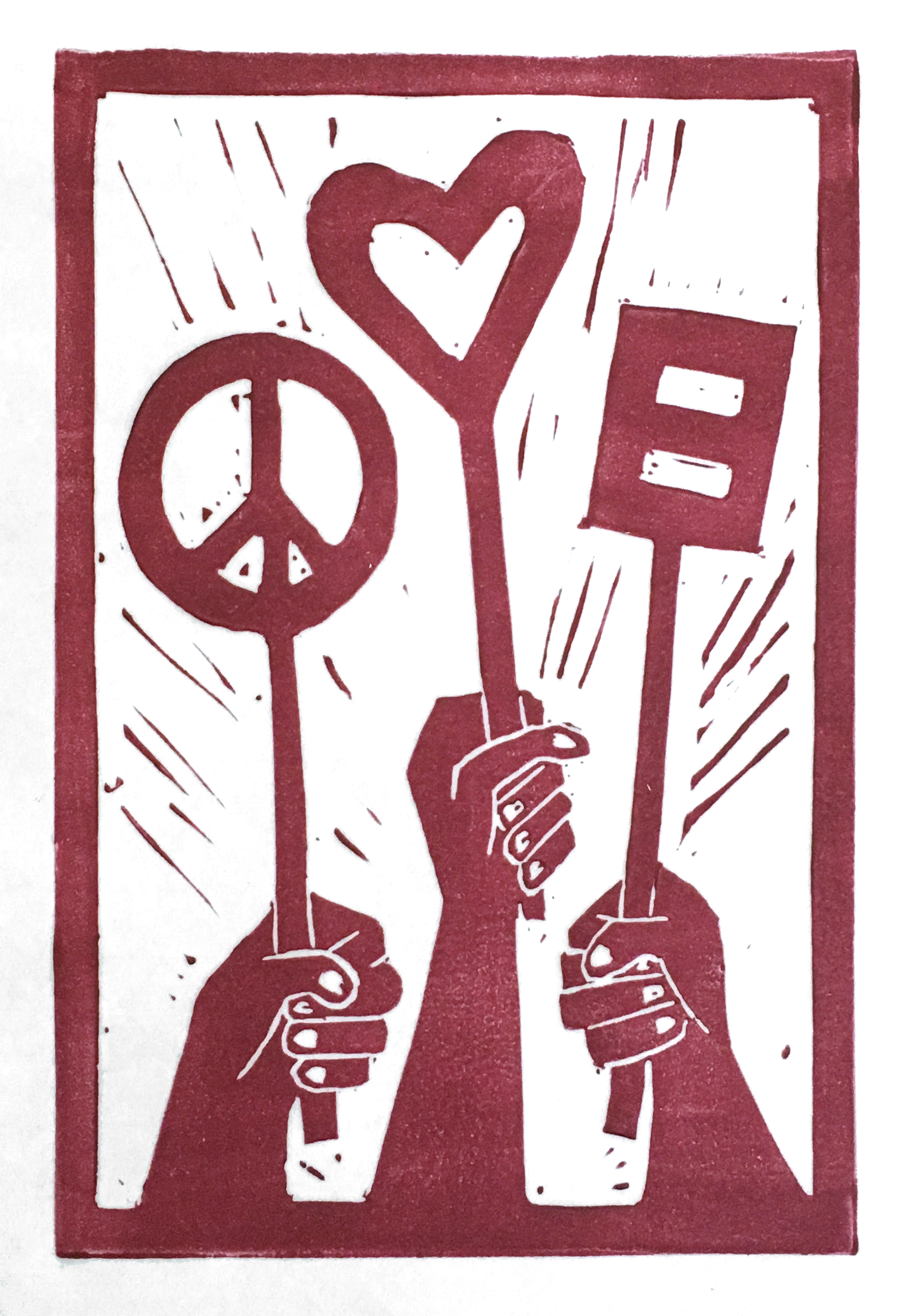 Peace, Love, Equality