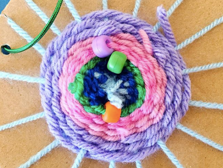 Quarantine Art Activities: Weaving