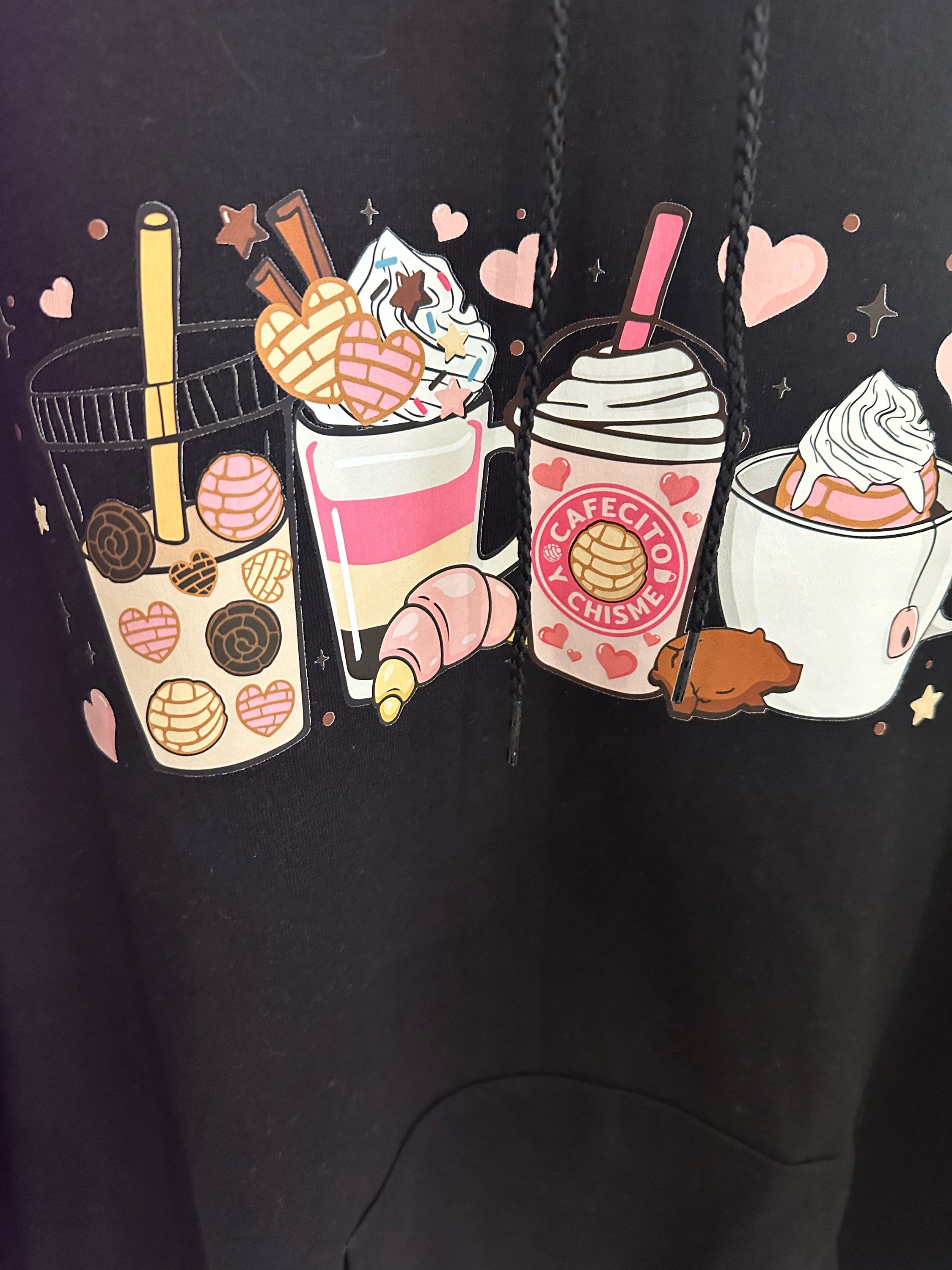 Cafecito y Chisme hoodie sweatshirt