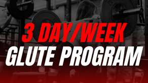 Glute & Lower Body Workout | 3x Per Week Program