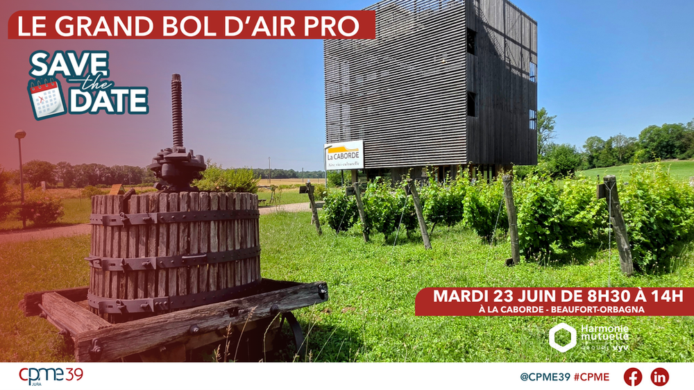️ Save the Date : Le Grand Bol d'Air Pro arrive à La Caborde !