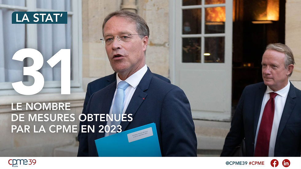 Francois Asselin président de la CPME