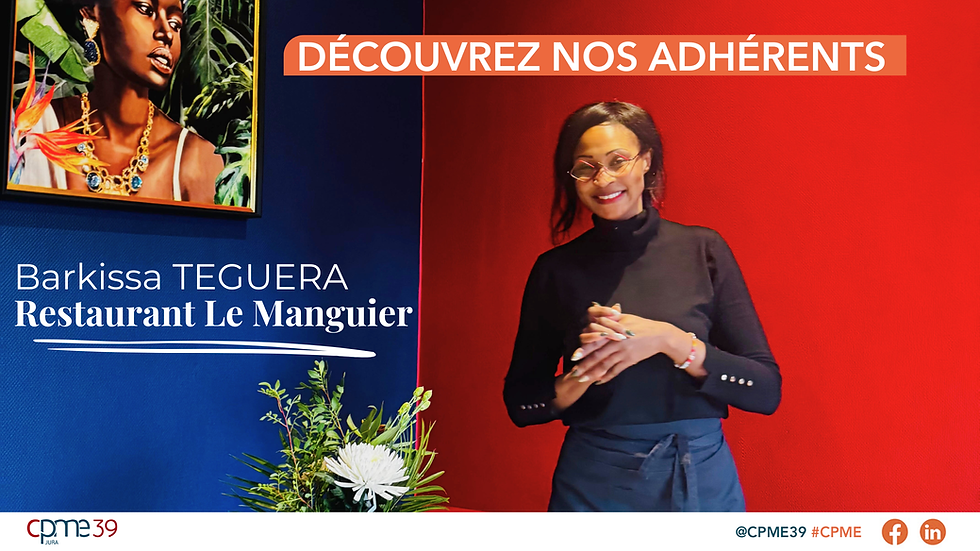 La CPME du Jura accueille un nouvel adhérent : le restaurant Le Manguier