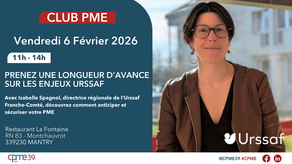 Club PME - Prenez une longueur d'avance sur les enjeux Urssaf