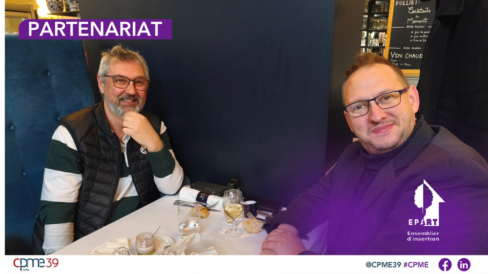 La CPME du Jura et EPART poursuivent leur coopération au service des entreprises et des talents locaux