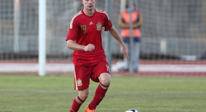 José Carlos, convocado por la selección española sub-19.