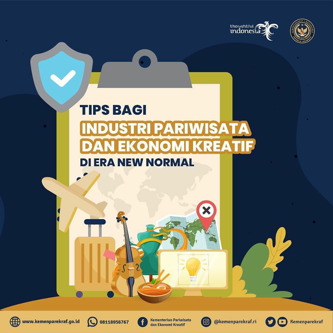 Tips KEMENPAREKRAF Untuk Industri Pariwisata dan Kreatif Yang Ingin Beroperasi