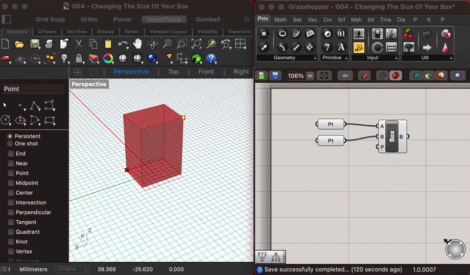 Step 1: Changing the size of your box