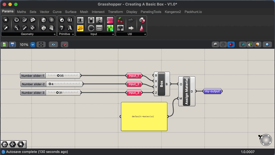 Components in Grasshopper